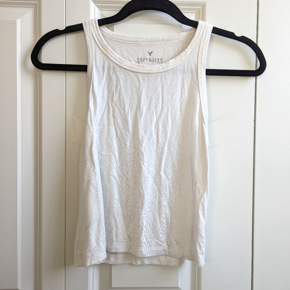American Eagle Outfitters | Tops | American Eagle Soft Sexy White Tank